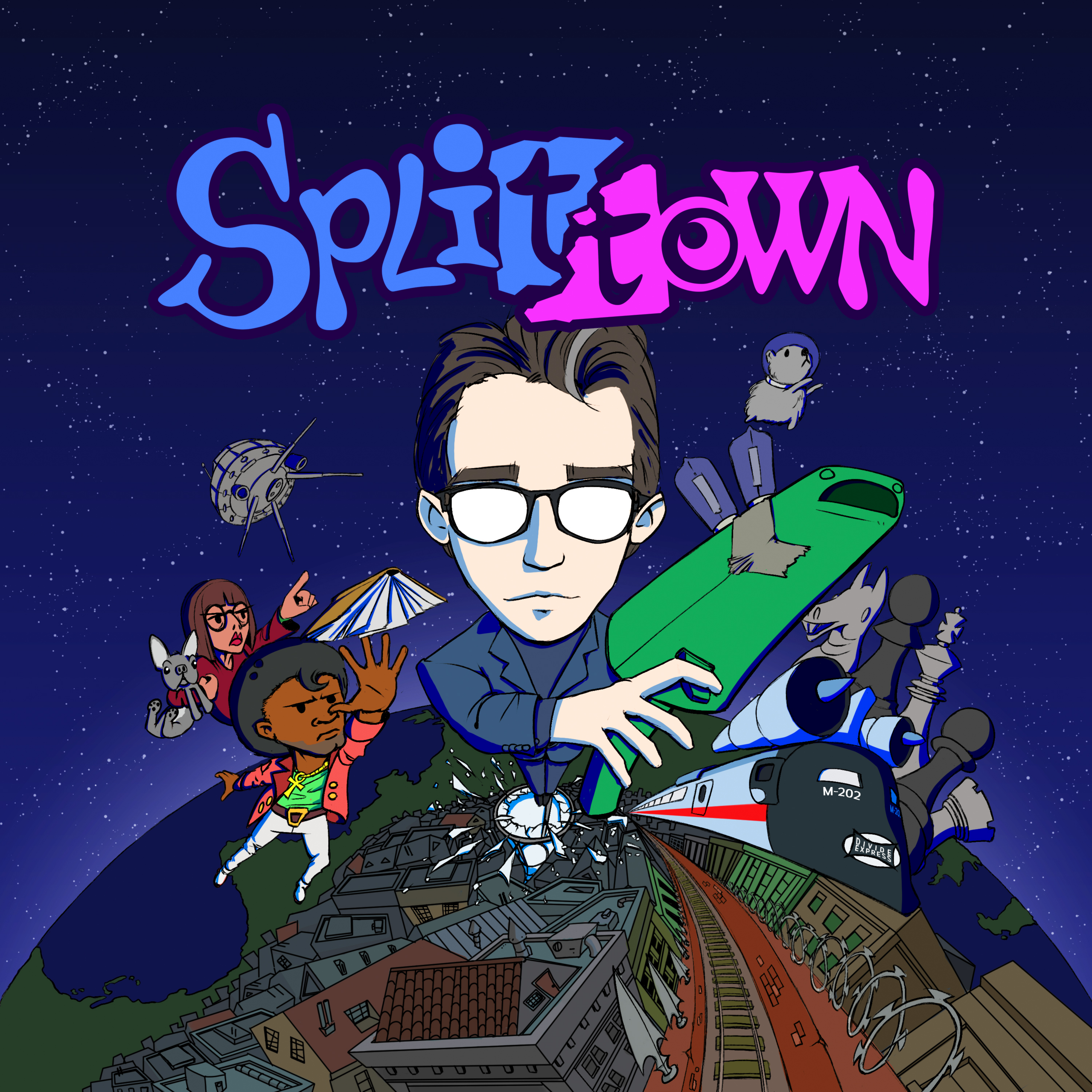 Splittown Recolored Cover